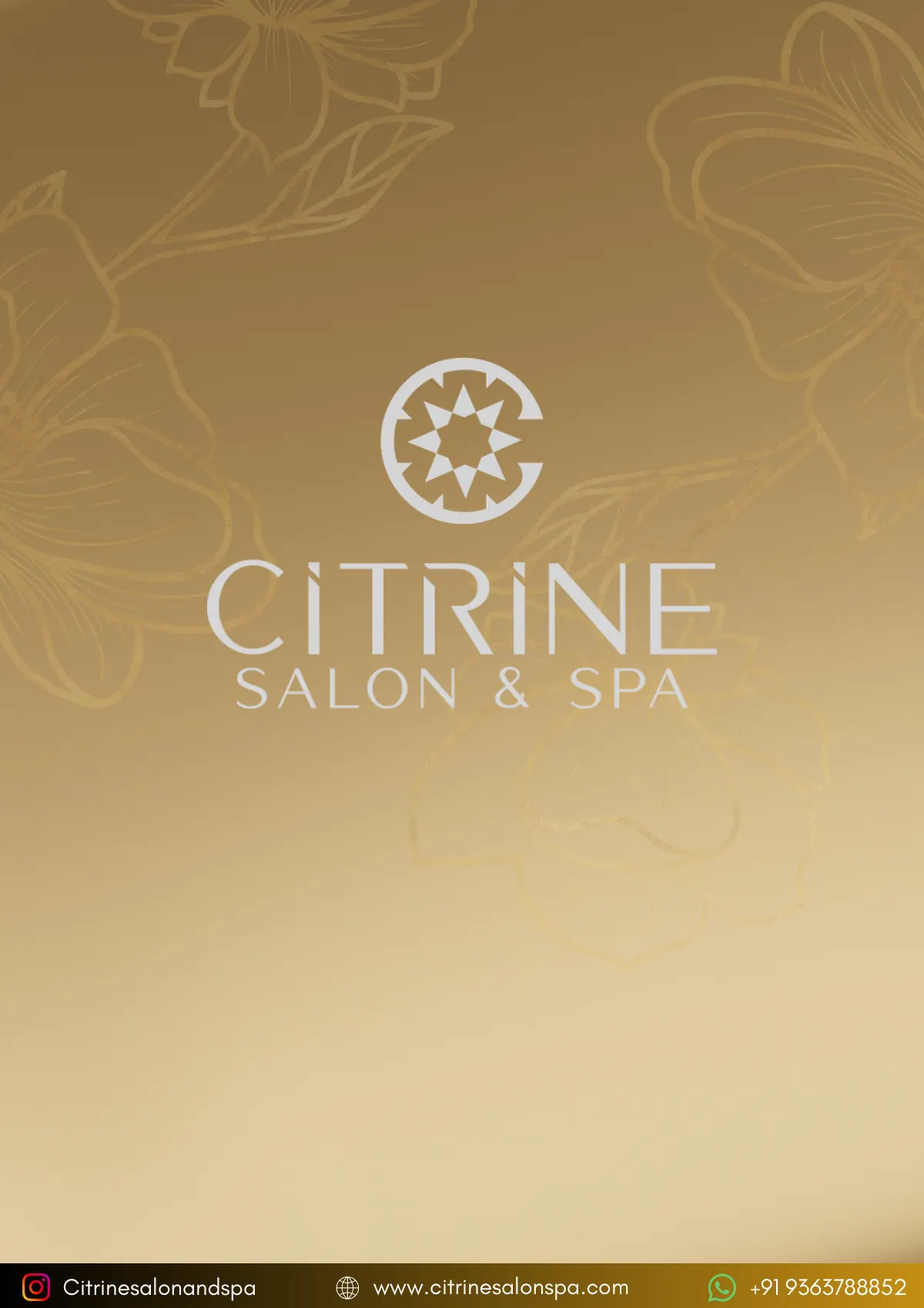 Citrine menu, page 8